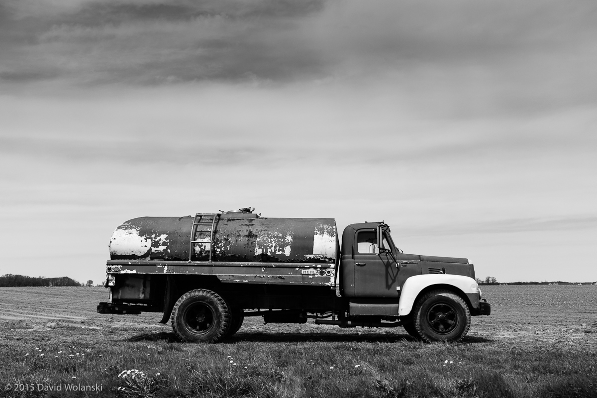 Old International Truck near Dover, DE 