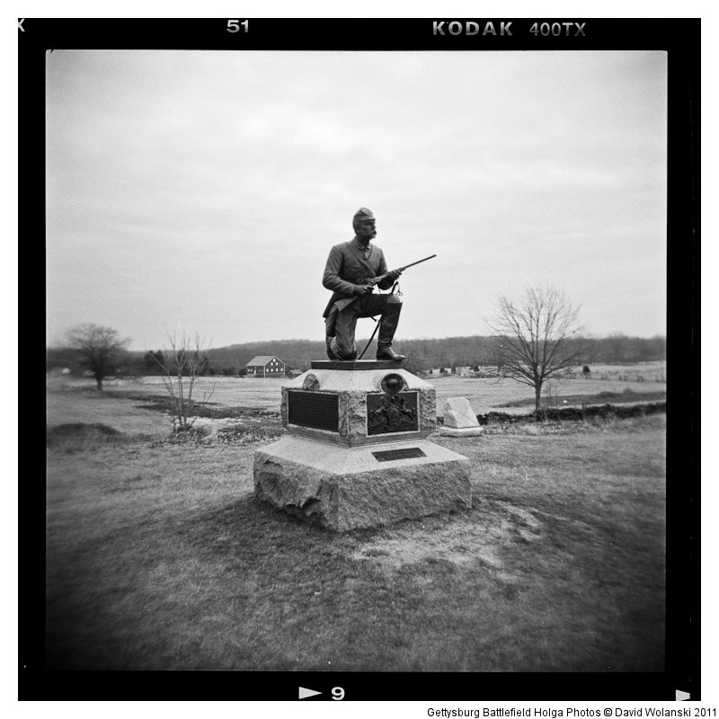 Typical Soldier monument at Gettysburg